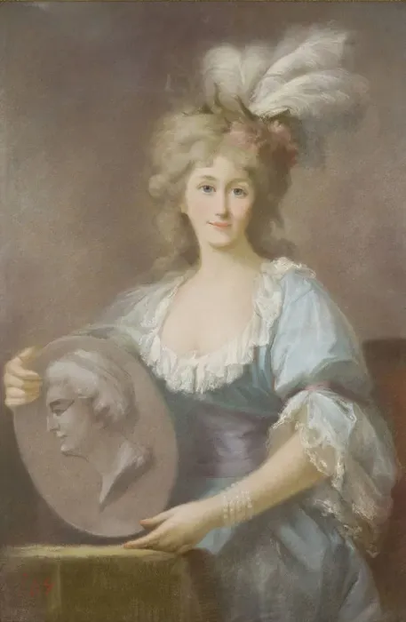 Framed Print : Duchess Dorothea of Courland, nee Countess von Medem (1761-1821), ca 1792 Framed Print : Duchess Dorothea of Courland, nee Countess von Medem (1761-1821), ca 1792