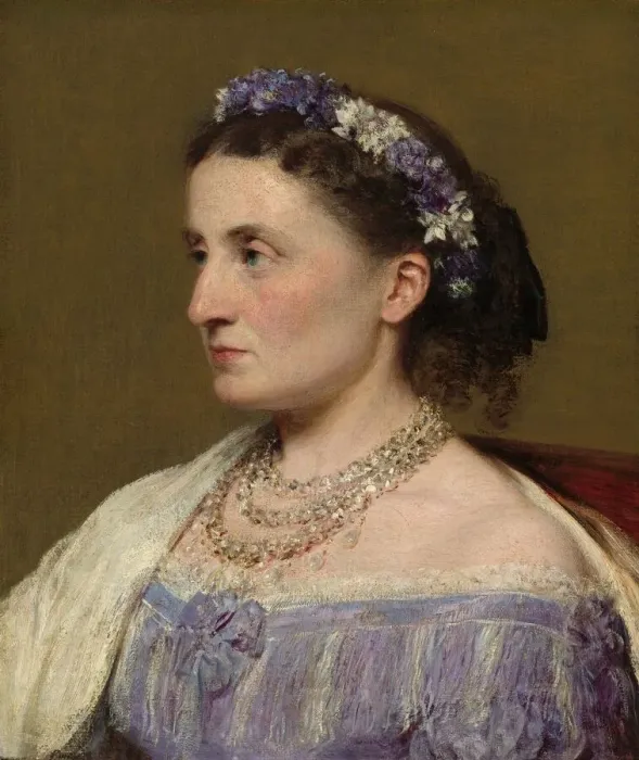 Framed Print : Duchess de Fitz-James, 1867. Creator: Henri Fantin-Latour Framed Print : Duchess de Fitz-James, 1867. Creator: Henri Fantin-Latour