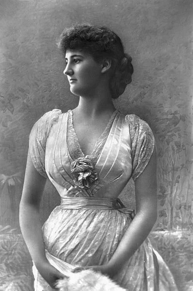 The Duchess of Leinster, 1890. Artist: W&D Downey