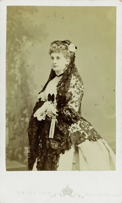 Framed Print : Duchess Sofia de Morny (1838-1896), née Countess Trubetskaya, 1860s. Creator: Le Jeune, Augustin Aimé Joseph (active 1865-1880) Framed Print : Duchess Sofia de Morny (1838-1896), née Countess Trubetskaya, 1860s. Creator: Le Jeune, Augustin Aimé Joseph (active 1865-1880)