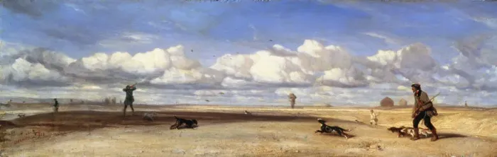 Framed Print : Duck Hunters, 1843. Artist: Alexandre Gabriel Decamps Framed Print : Duck Hunters, 1843. Artist: Alexandre Gabriel Decamps