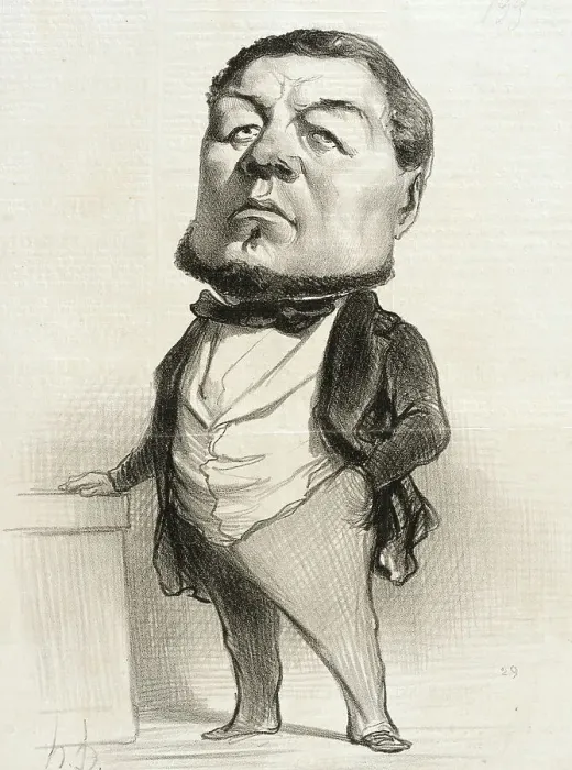Framed Print : Ducoux, 1849. Creator: Honore Daumier