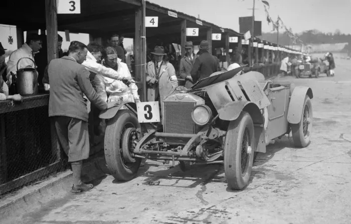 Framed Print : Dudley Froy and George Fields Invicta at the JCC Double Twelve race, Brooklands, 8 / 9 May 1931 Framed Print : Dudley Froy and George Fields Invicta at the JCC Double Twelve race, Brooklands, 8 / 9 May 1931