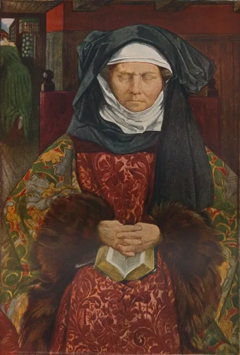 Framed Print : The Duenna, c1900. Artist: Eleanor Fortescue-Brickdale Framed Print : The Duenna, c1900. Artist: Eleanor Fortescue-Brickdale