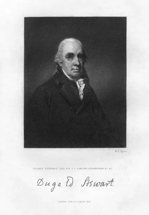 Framed Print : Dugald Stewart (1753-1828), Scottish philosopher, 19th century. Artist: WH Ligars Framed Print : Dugald Stewart (1753-1828), Scottish philosopher, 19th century. Artist: WH Ligars
