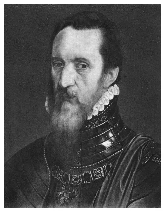 Framed Print : The Duke of Alva, 16th century, (1896)