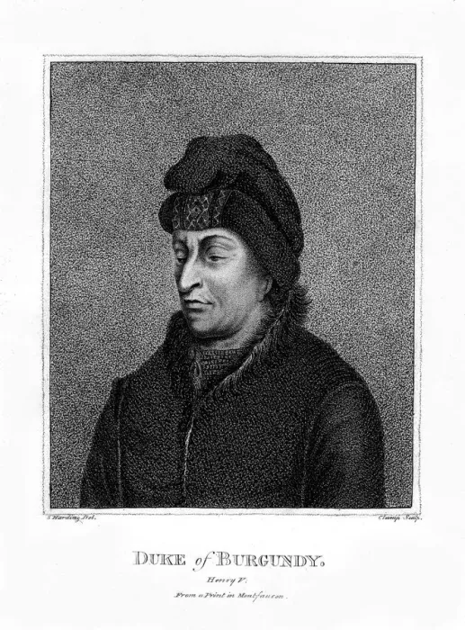 Framed Print : Duke of Burgundy, (19th century). Artist: Clamp Framed Print : Duke of Burgundy, (19th century). Artist: Clamp