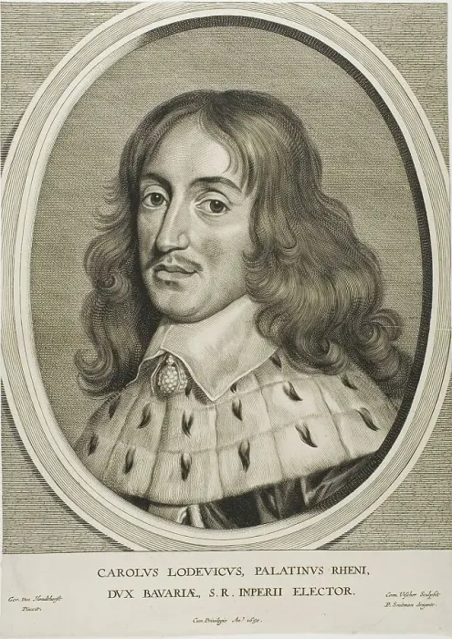 Framed Print : Duke Charles Louis of the Palatinate, n.d. Creator: Cornelis de Visscher Framed Print : Duke Charles Louis of the Palatinate, n.d. Creator: Cornelis de Visscher