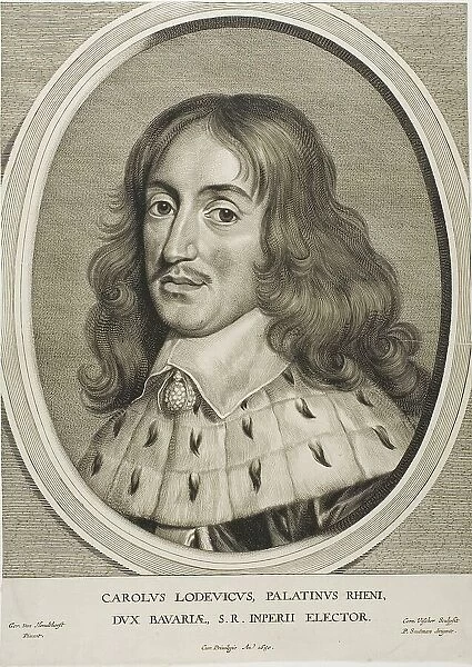 Duke Charles Louis of the Palatinate, n.d. Creator: Cornelis de Visscher