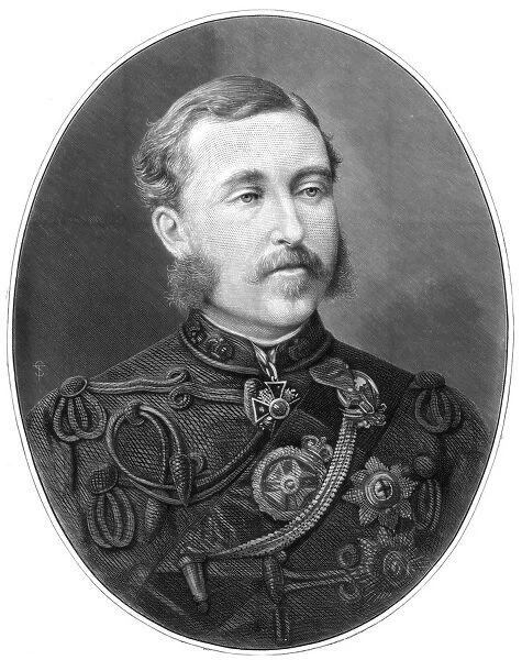 The Duke of Connaught, British soldier, 1875