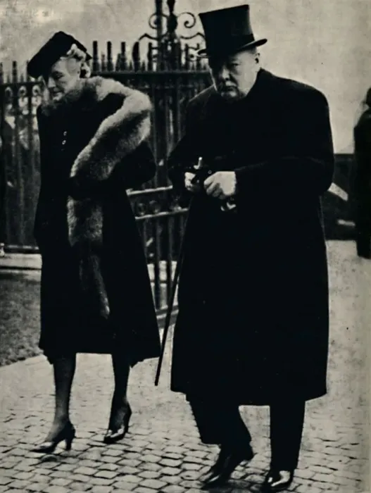 Framed Print : At the Duke of Connaughts Funeral, January 1942, (1945). Creator: Unknown Framed Print : At the Duke of Connaughts Funeral, January 1942, (1945). Creator: Unknown