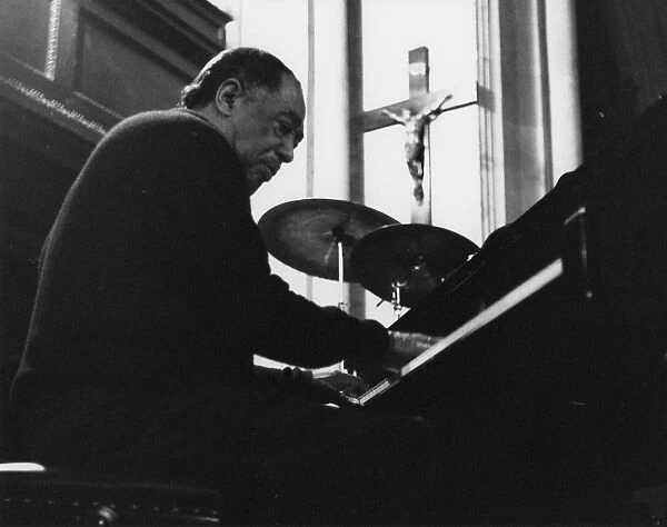 Duke Ellington, rehearsal for a Sacred Concert at Great St Marys Church, Cambridge, 1967
