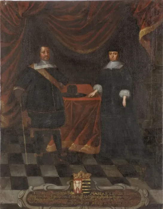 Framed Print : Duke Frederick III of Holstein-Gottorp (1597-1659) und Duchess Marie Elisabeth (1610-1684) Framed Print : Duke Frederick III of Holstein-Gottorp (1597-1659) und Duchess Marie Elisabeth (1610-1684)