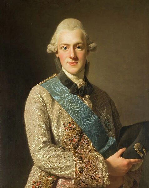 Duke Fredrik Adolf, Gustav III:s Brother, 1770. Creator: Alexander Roslin