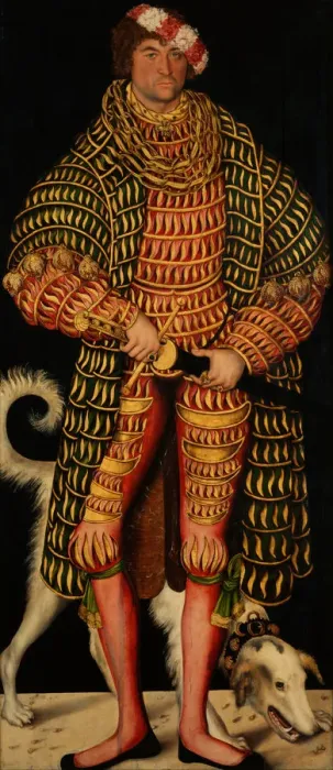 Framed Print : Duke Henry the Pious (1473-1541), 1514. Artist: Cranach, Lucas, the Elder (1472-1553) Framed Print : Duke Henry the Pious (1473-1541), 1514. Artist: Cranach, Lucas, the Elder (1472-1553)