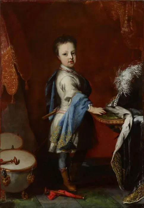 Framed Print : Duke of Holstein-Gottorp, Karl Fredrik as a child, c1705. Creator: David von Krafft Framed Print : Duke of Holstein-Gottorp, Karl Fredrik as a child, c1705. Creator: David von Krafft