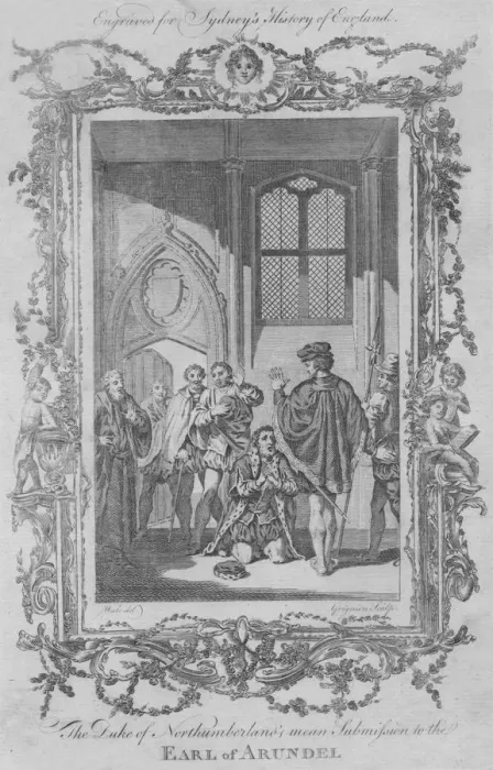 Framed Print : The Duke of Northumberland mean Submission to the Earl of Arundel, 1773. Creator