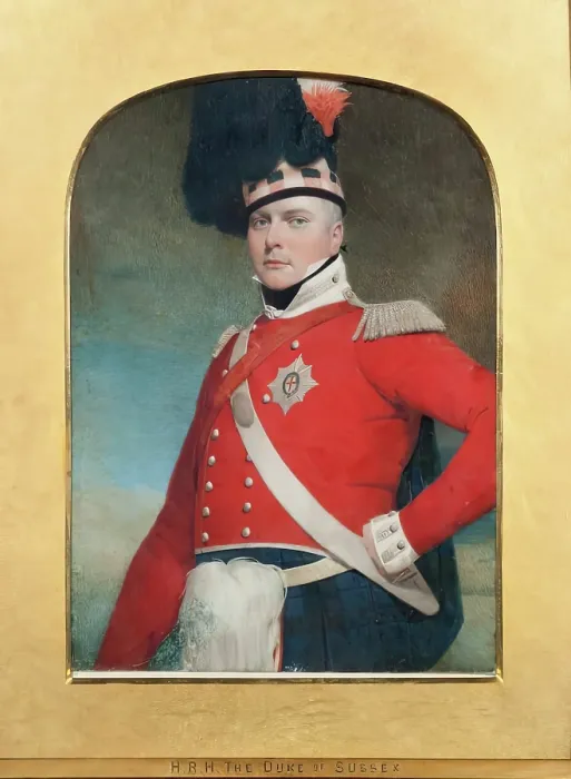 Framed Print : Duke of Sussex, 1807. Creator: Andrew Robertson Framed Print : Duke of Sussex, 1807. Creator: Andrew Robertson