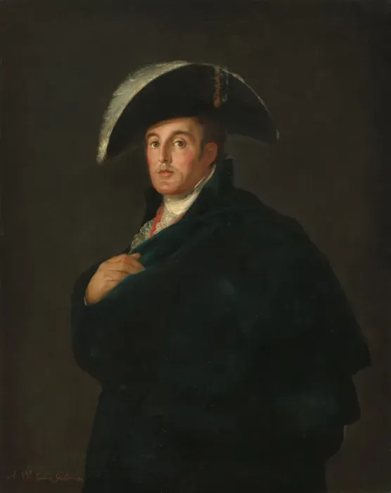 Framed Print : The Duke of Wellington, c. 1812. Creator: Workshop of Francisco de Goya