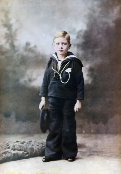 Framed Print : The Duke of York, aged six, 1901-1902 (1923) Framed Print : The Duke of York, aged six, 1901-1902 (1923)