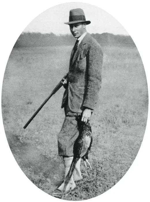 Framed Print : The Duke of York at a shooting party in 1922, (1937) Framed Print : The Duke of York at a shooting party in 1922, (1937)