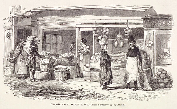 Dukes Place, London, 1861
