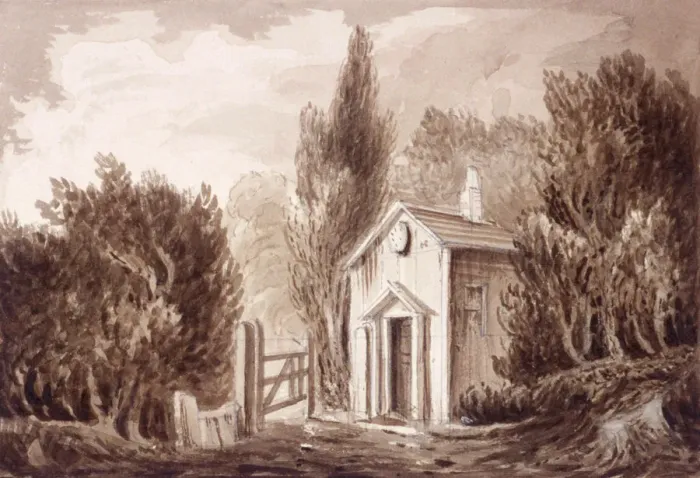 Framed Print : Dulwich, Camberwell, London, c1830 Framed Print : Dulwich, Camberwell, London, c1830
