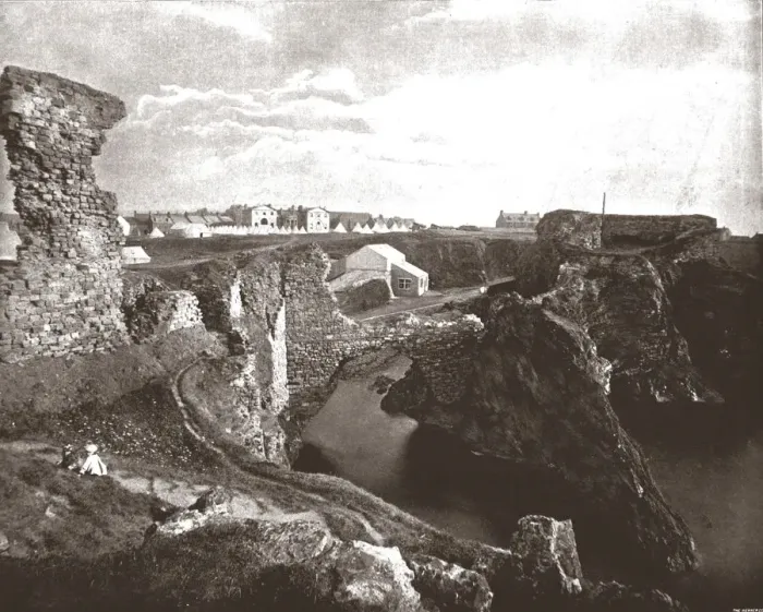 Framed Print : Dunbar Castle, East Lothian, Scotland, 1894. Creator: Unknown Framed Print : Dunbar Castle, East Lothian, Scotland, 1894. Creator: Unknown