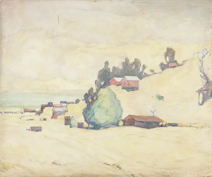 Framed Print : Duneland, 1934. Creator: William Forsyth Framed Print : Duneland, 1934. Creator: William Forsyth