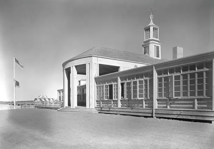 Framed Print : The Dunes Club, Narragansett, Rhode Island, 1939. Creator: Gottscho-Schleisner, Inc Framed Print : The Dunes Club, Narragansett, Rhode Island, 1939. Creator: Gottscho-Schleisner, Inc