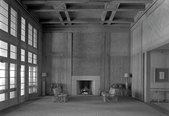 Framed Print : The Dunes Club, Narragansett, Rhode Island, 1939. Creator: Gottscho-Schleisner, Inc Framed Print : The Dunes Club, Narragansett, Rhode Island, 1939. Creator: Gottscho-Schleisner, Inc