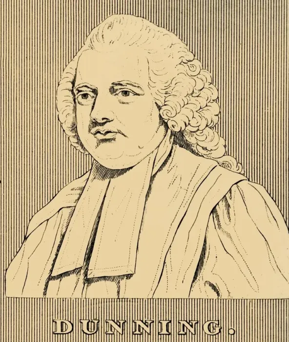 Framed Print : Dunning, (1731-1783), 1830. Creator: Unknown Framed Print : Dunning, (1731-1783), 1830. Creator: Unknown
