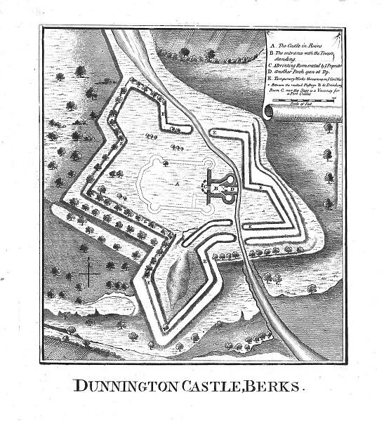 Dunnington Castle, Berks. late 18th century