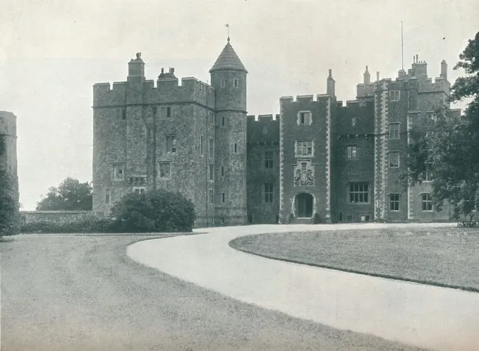 Framed Print : Dunster Castle, c1907. Artist: Leonard Willoughby Framed Print : Dunster Castle, c1907. Artist: Leonard Willoughby