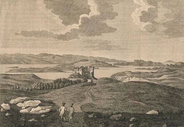 Dunvegan Castle, 1774. Artist: Peter Mazell