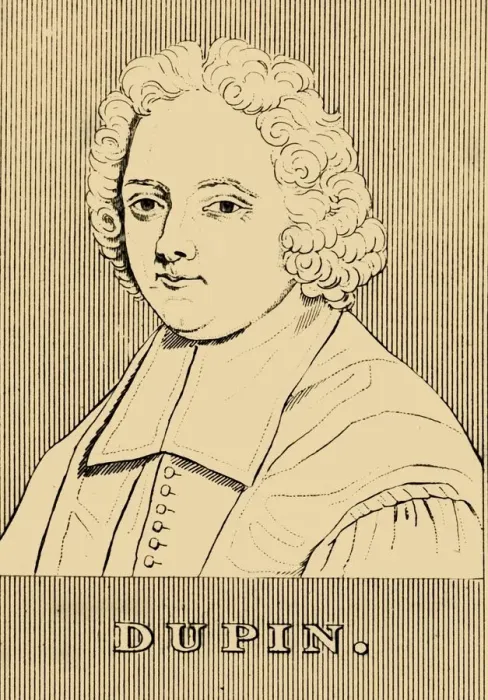 Framed Print : Dupin, (1657-1719), 1830. Creator: Unknown Framed Print : Dupin, (1657-1719), 1830. Creator: Unknown