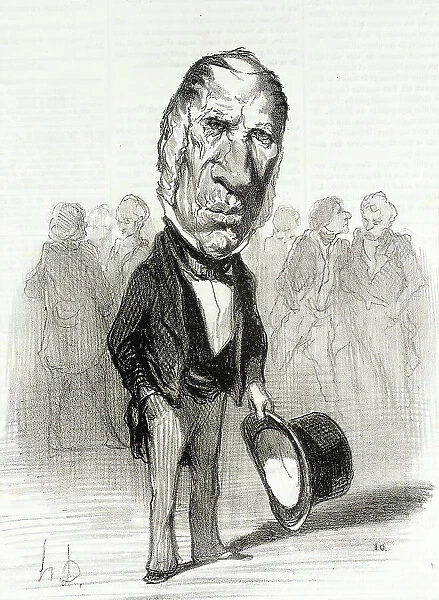 Dupin, 1849. Creator: Honore Daumier