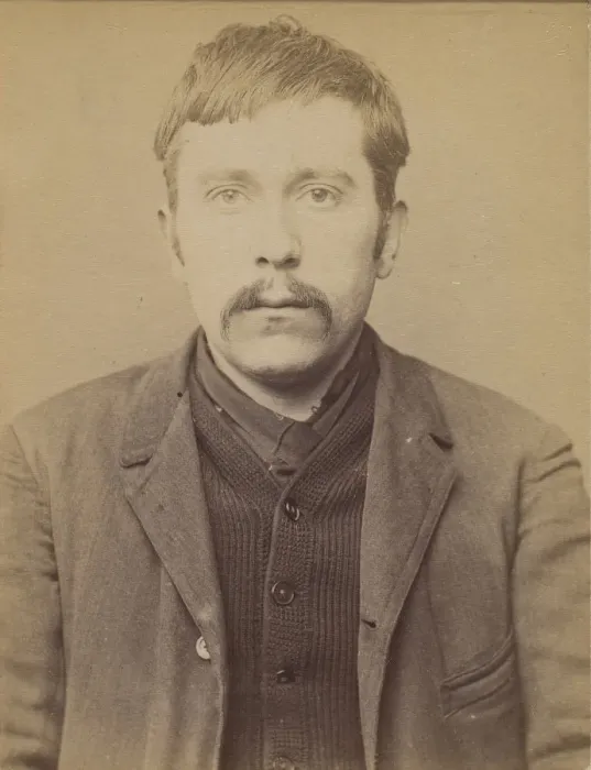 Framed Print : Dupuy. Edmond, Adolphe. 29 ans, ne a Paris XIVe. Employe de commerce Framed Print : Dupuy. Edmond, Adolphe. 29 ans, ne a Paris XIVe. Employe de commerce