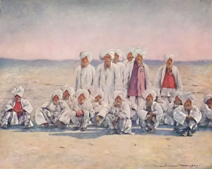 Framed Print : On Durbar Day, 1903. Artist: Mortimer L Menpes Framed Print : On Durbar Day, 1903. Artist: Mortimer L Menpes