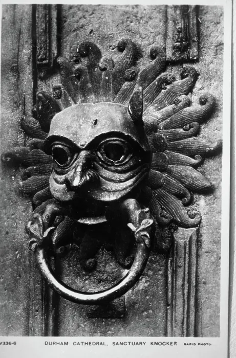 Framed Print : Durham Cathedral, Sanctuary Knocker. Creator: Unknown Framed Print : Durham Cathedral, Sanctuary Knocker. Creator: Unknown