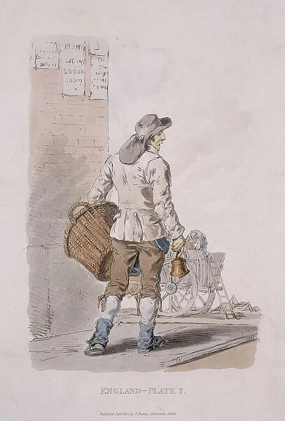 A dustman, Provincial Characters, 1813