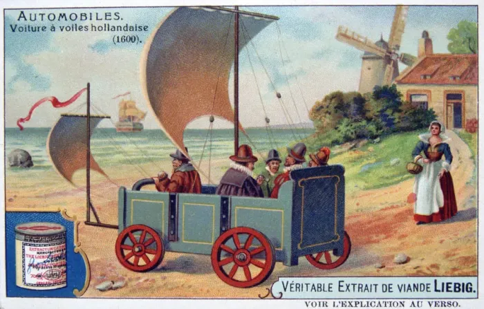 Framed Print : Dutch Automobile, 1600, (c1900) Framed Print : Dutch Automobile, 1600, (c1900)