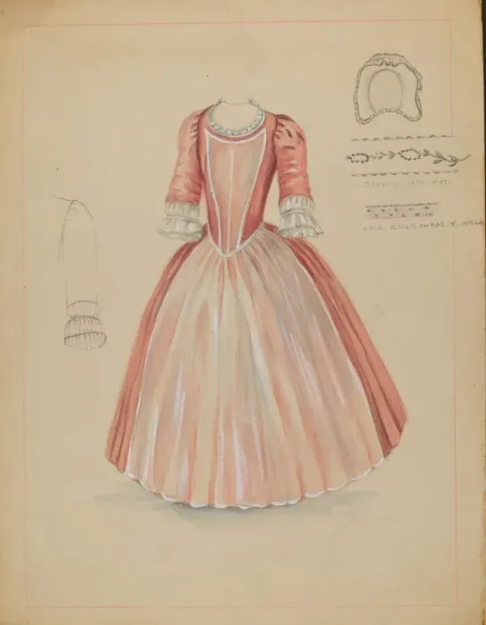 Framed Print : Dutch Dress, 1935 / 1942. Creator: Fanchon Larzelere Framed Print : Dutch Dress, 1935 / 1942. Creator: Fanchon Larzelere