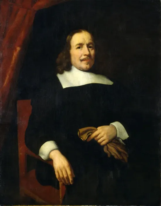 Framed Print : Dutch Gentleman, 17th century. Creator: Nicolaes Maes Framed Print : Dutch Gentleman, 17th century. Creator: Nicolaes Maes