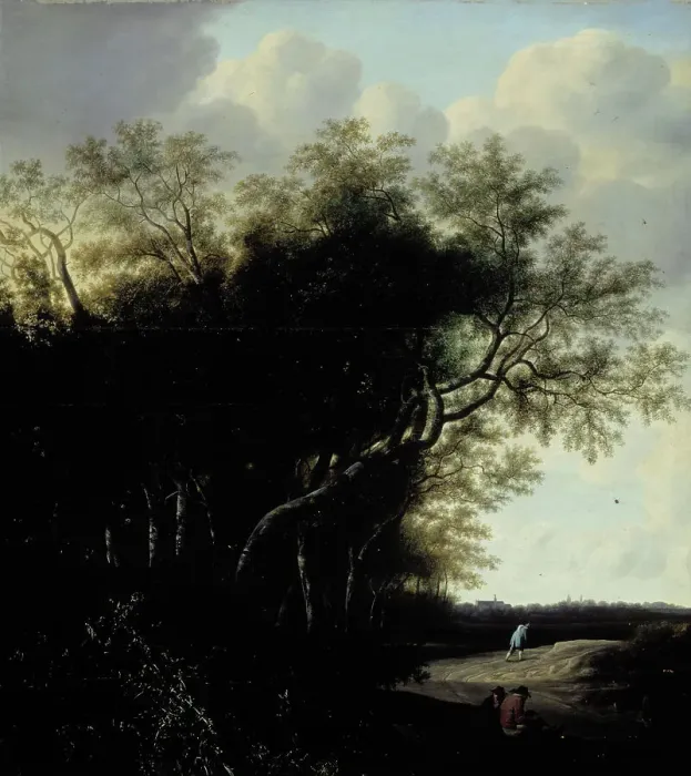 Framed Print : A Dutch landscape, c1640-1660. Creator: Jan Goedart Framed Print : A Dutch landscape, c1640-1660. Creator: Jan Goedart