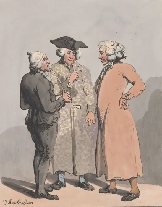 Framed Print : Dutch Merchants Sketched at Amsterdam, April 4, 1796. April 4, 1796 Framed Print : Dutch Merchants Sketched at Amsterdam, April 4, 1796. April 4, 1796