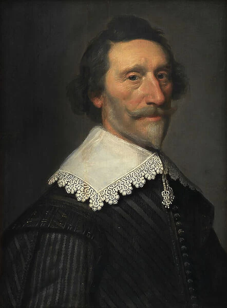 The Dutch Poet and Historian Pieter Cornelisz Hooft (1581-1647), 1638. Creator: Michiel van Mierevelt