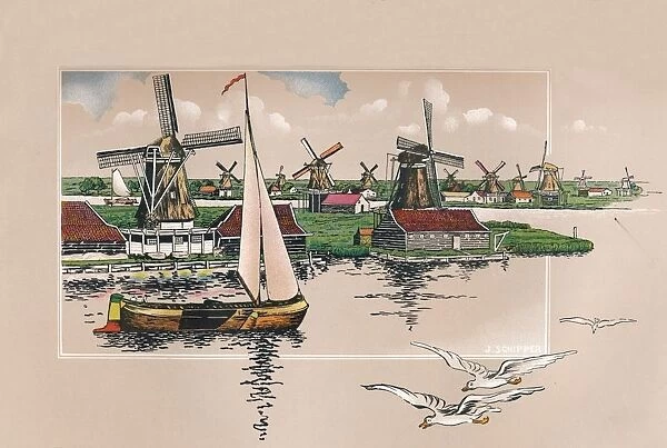 A Dutch Scene, c1908. Artist: The Arc Engraving Co Ltd