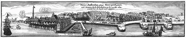Dutch settlement of New Amsterdam (New York), 1673