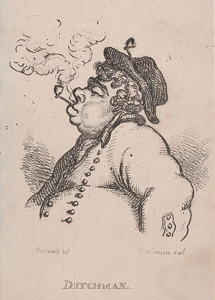 Dutchman, April 1808. April 1808. Creator: Thomas Rowlandson
